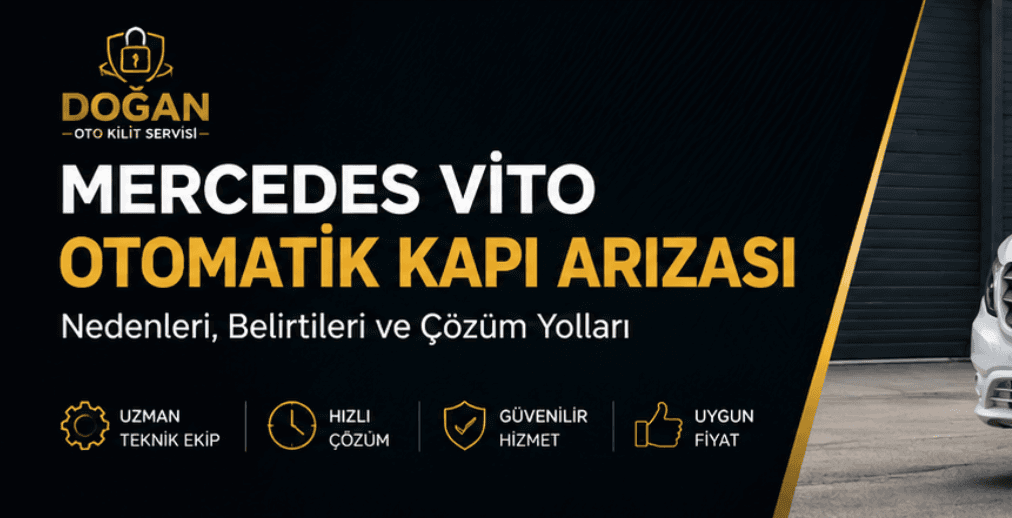 Mercedes Vito Otomatik Kapı Açılmıyor veya Kapanmıyor: Neden Olur?